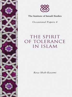 cover image of The Spirit of Tolerance in Islam
